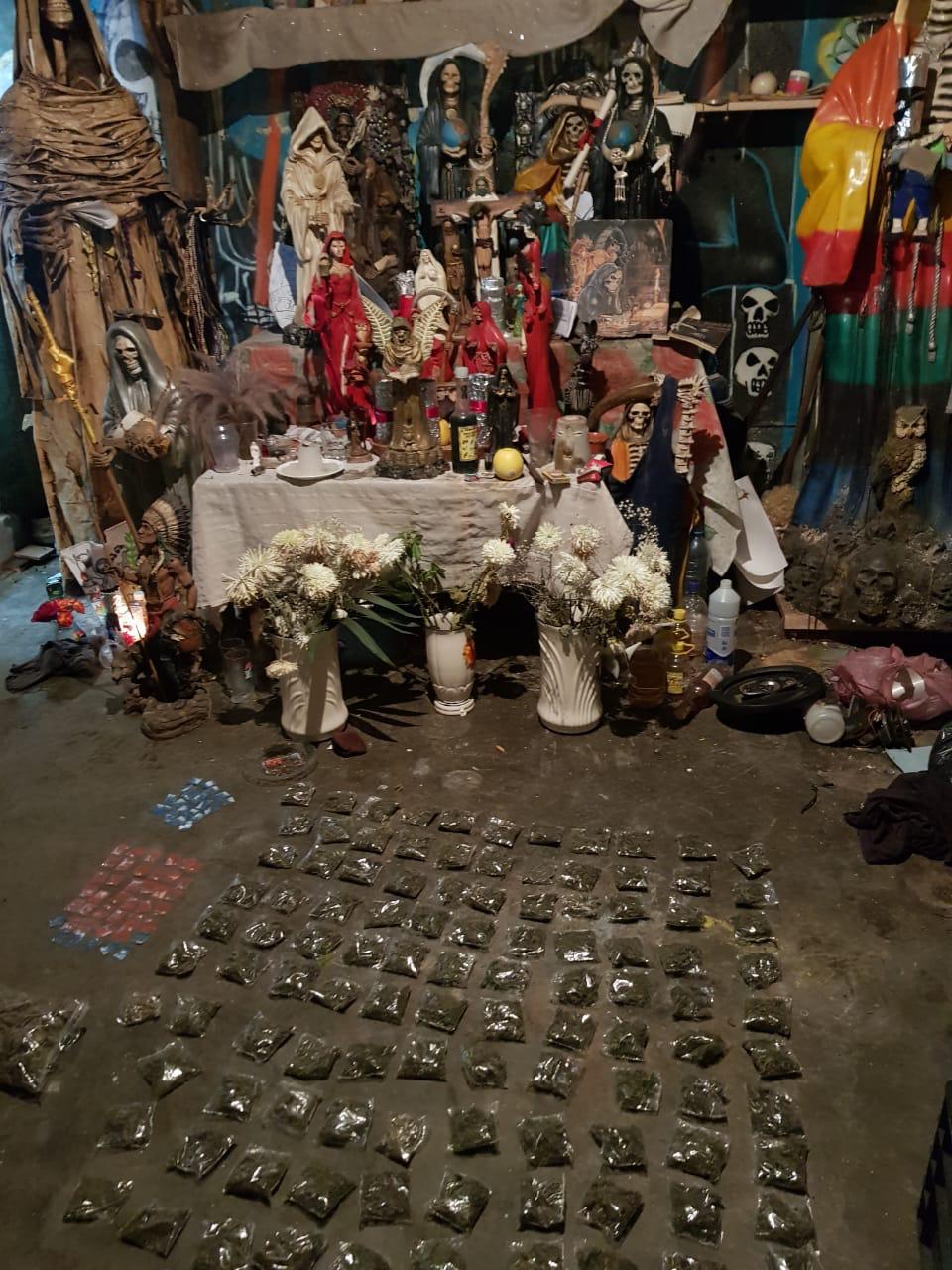 Desmantela la FGJEM un punto de venta de droga en Metepec