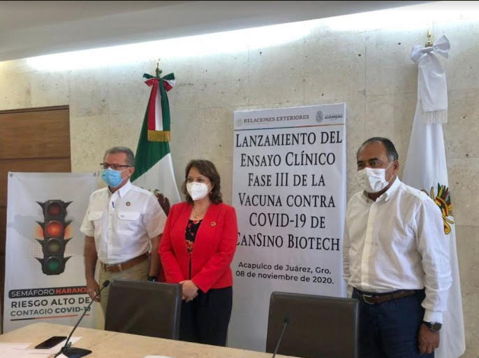Inicia la fase III de la prueba clínica de la vacuna Cansino en Guerrero