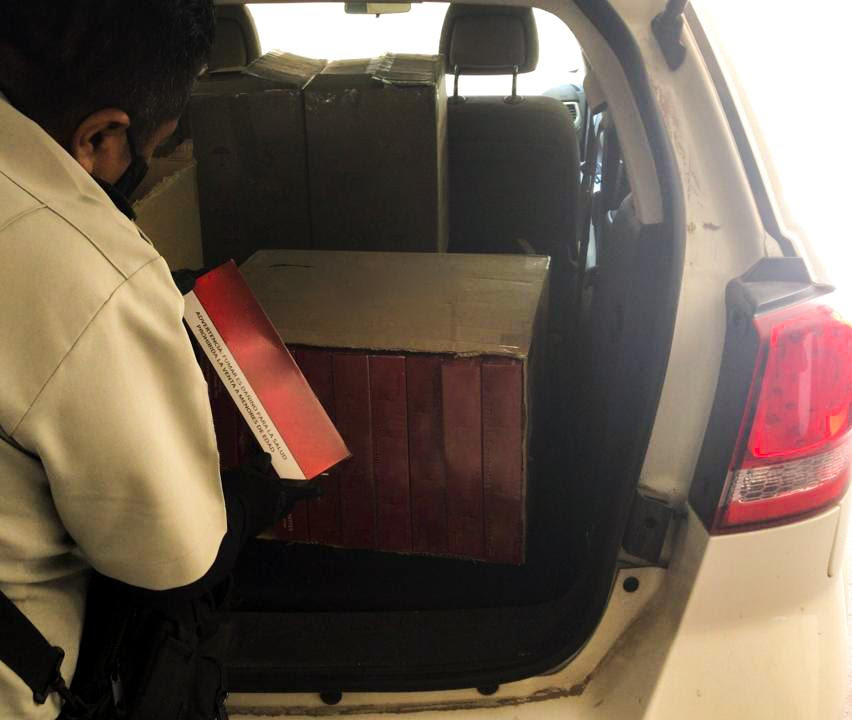 GN incauta más de 42 mil cigarros ilegales provenientes de Vietnam