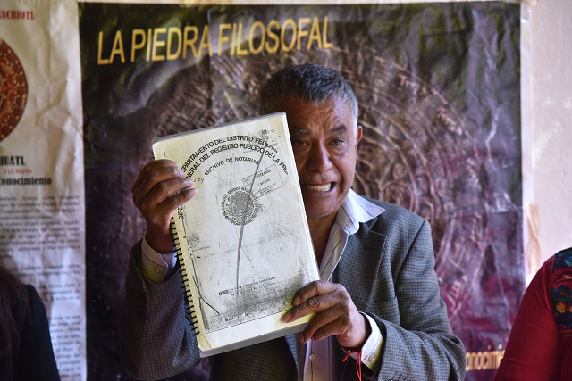 Exigen Indígenas que se aplique juicio político a Peña Nieto, Eruviel Avila y del Mazo Maza por la autopista  Naucalpan-Toluca
