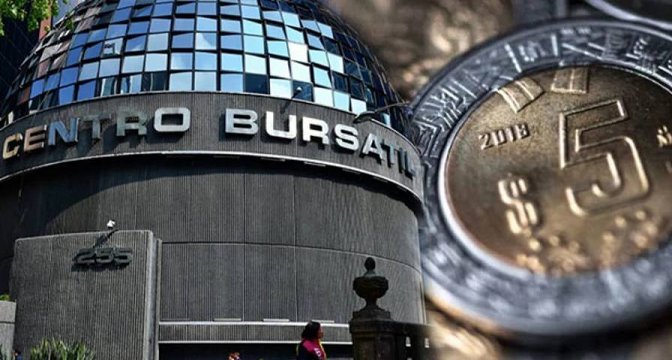 Peso gana terreno ante el dólar y la BMV se recupera