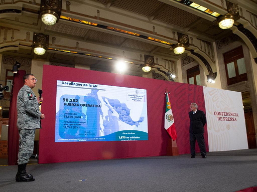 GN da a conocer resultados en materia de Seguridad Pública