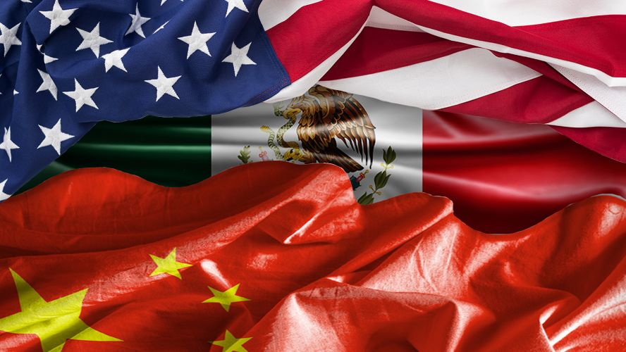 México y China compiten para ser el principal socio comercial de EU