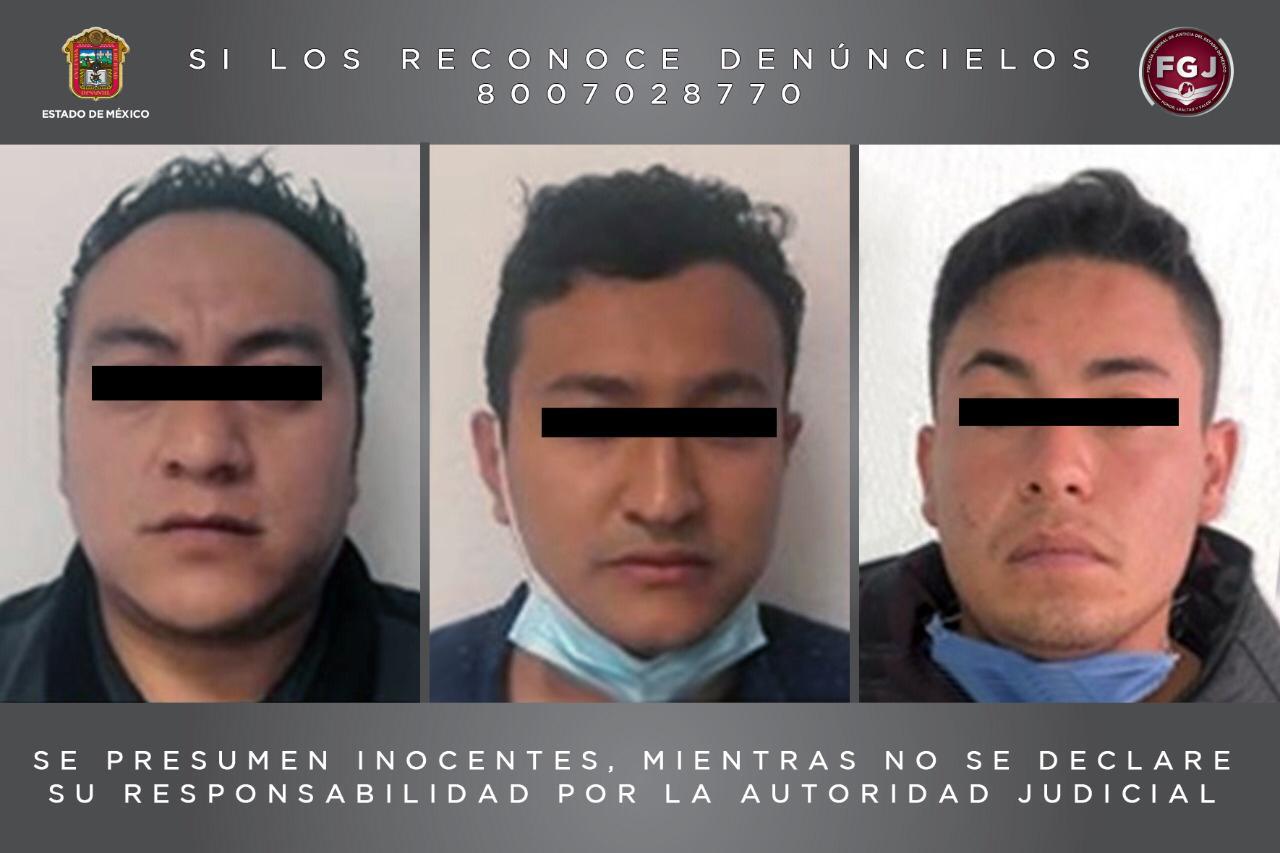 Vinculan a proceso a tres homicidas en el Valle de México