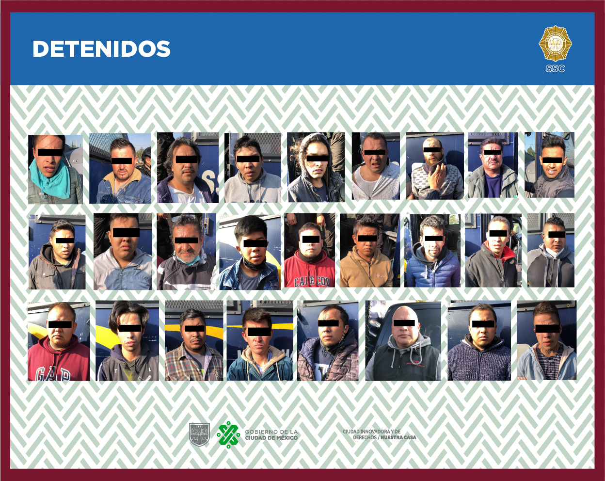 Caen 26 extorsionadores del Sindicato Liberta del malogrado Hugo Bello