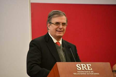 SRE trata tema de América del Norte con Embajadores y Cónsules
