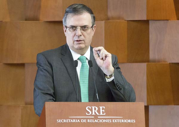 Clausura canciller Reunión de Embajadores y Cónsules ante el Consejo Económico de la ONU