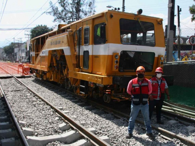 Inicia pruebas el Tren Ligero tras rehabilitación de vías