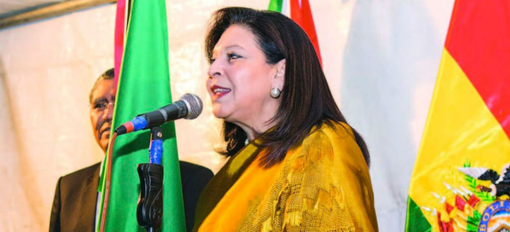 Teresa Mercado regresa como embajadora de México ante Bolivia