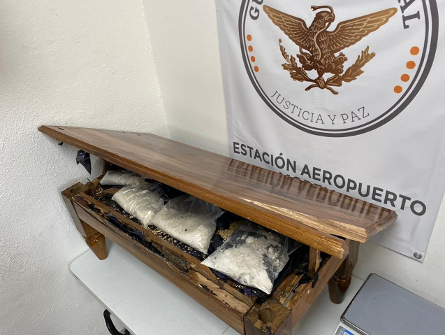 GN incauta cuatro bolsas de metanfetamina en Michoacán