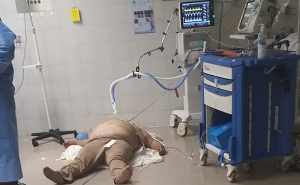 Sedesa da a conocer que la foto de un paciente en el suelo fue de emergencia