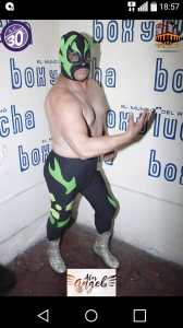 Radiactivo en camino al estrellato, en la lucha libre mexicana.