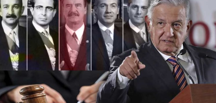 SCJN da entrada a consulta para enjuiciar a ex presidentes