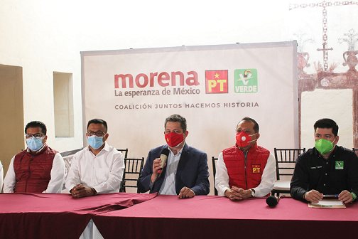 La arrebata Morena dos diputaciones a la coalición VA por México