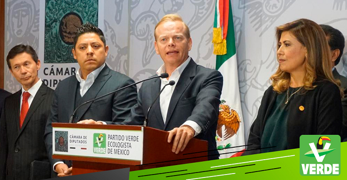 La nueva bancada del PVEM en la Cámara de Diputados se integrará por ex priistas y ex morenistas