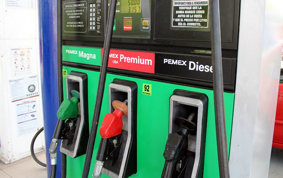 Dan a conocer incremento a la gasolina y diésel