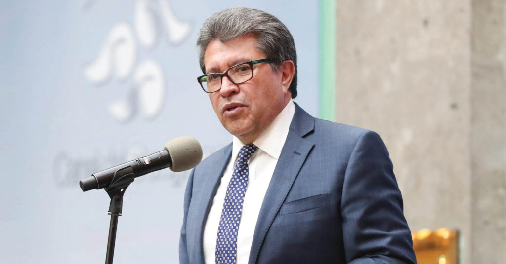 Monreal quiere que haya extraordinario en el Senado para el viernes