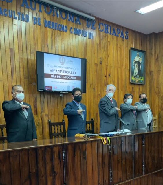 Frente Nacional Jurídico defenderán la constitución de aquellos que la quieren para sus propios intereses
