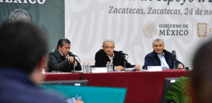 AMLO respalda a David Monreal ante la ola de violencia en Zacatecas