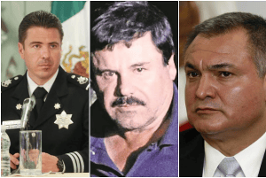 Juez otorga tres órdenes de aprehensión contra, García Luna, Guzmán Loera y Cárdenas Palomino por Rápido y  Furioso