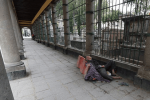 Amanece un indigente muerto en la Rotonda de Hombres Ilustres de la Guerrero
