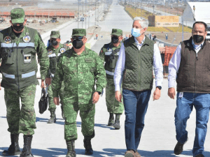 Del Mazo supervisa los accesos al Aeropuerto Felipe Ángeles