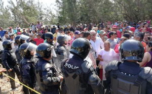 Elementos de la SSC desalojan predio invadido por el Cartel de Tláhuac