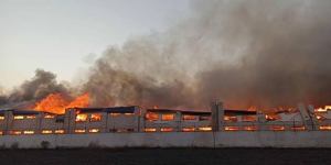 Incendio en bodega de cartón en Chalco, Edomex