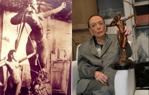 Muere Helvia Martínez, modelo de la Diana Cazadora a los 100 años de edad
