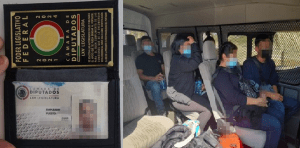 Arrestan a funcionario de la Cámara de Diputados por trasladar migrantes ilegalmente