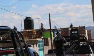 Tras enfrentamiento con el Ejército sujetos armados se atrincheran en una casa de Pénjamo, Guanajuato