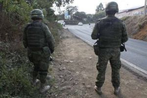 Dos Militares heridos trás ataque por civiles armados en Cuitzeo, Michoacán