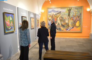 Del Mazo vista el Museo de Bellas Artes en Toluca