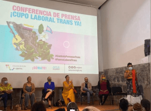 Comunidad LGBTTTI+ exigen que se garantice cupo laboral de los 3% en servicio público a trans y no binarias