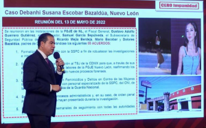 Gobierno irá por un tercer dictamen por el caso Debanhi Escobar