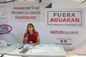 Consulta es procedente para sacar a AGUAKAN de Q. Roo; gana MARYBEL VILLEGAS a autoridades corruptas