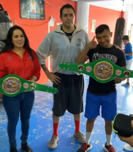 La Diputada Silvia Sánchez Barrios y seis ex campeones mundiales de box se ponen los guantes para sacar a los  “chavos” del vicio y de las garras de la delincuencia.