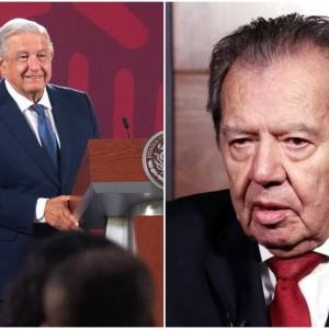 AMLO responde a Muñoz Ledo por acusaciones de contubernio con el narco