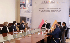 Novartis México invertirá siete mdd en el Estado de México: Del Mazo