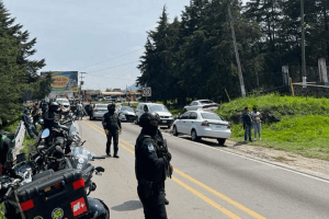 Balacera en la México-Cuernavaca deja 14 detenidos