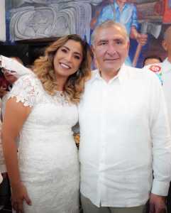 ¡Bienvenido siempre a Quintana Roo Adan Augusto!: Marybel Villegas