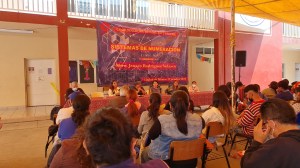 Todos los mexicanos tienen derecho a recibir conocimiento de calidad, Jenaro Rodríguez ante estudiantes y maest ros de escuelas de la CDMX