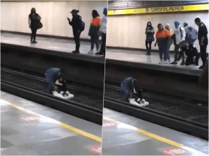 Hombre de la tercera edad se arroja a las vías en la estación Consulado