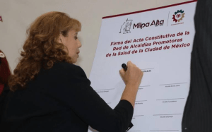 Judith Venegas es la nueva presidenta de la Red de Alcaldías Promotoras de la Salud de la CDMX