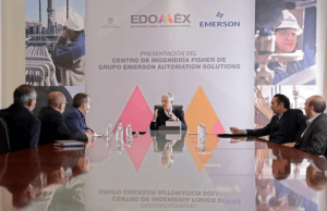 Del Mazo da a conocer una inversión de 470 mdp de Emerson en Toluca