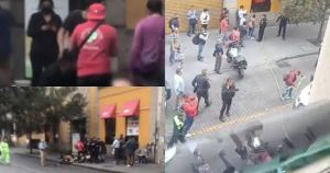 Tras intento de asalto se registra balacera en Centro Histórico de Cdmx dejando tres lesionados