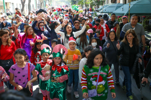Desfile Navideño revive la convivencia familiar en la Cuauhtémoc: Sandra Cuevas