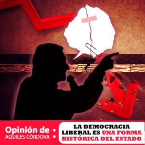 La democracia liberal es una forma histórica del Estado