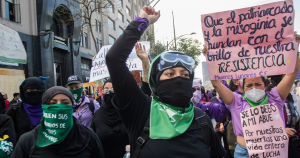 Se han incrementado las protestas sociales en la CDMX en favor de las mujeres: SESNSP