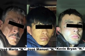 Tras balacera una mujer y su hija resultaron lesionadas, capturan a tres agresores